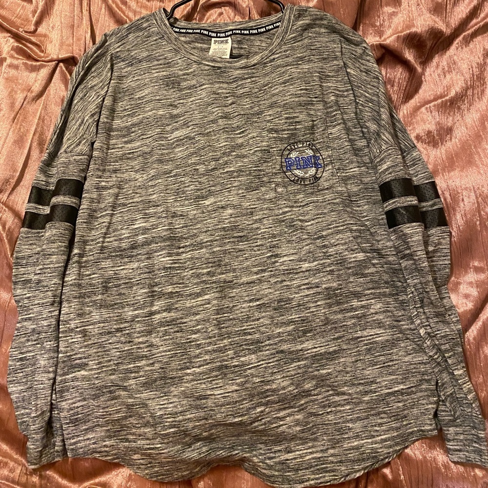Long sleeve pink shirt